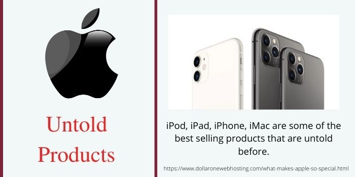 What makes Apple so Special- Unique products