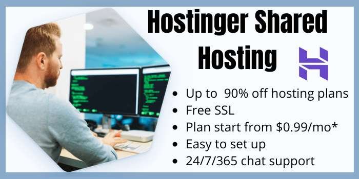 Hostinger shared hosting