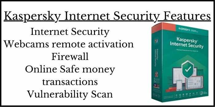 Kaspersky Internet Security Features