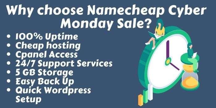 NameCheap Cyber Monday offers