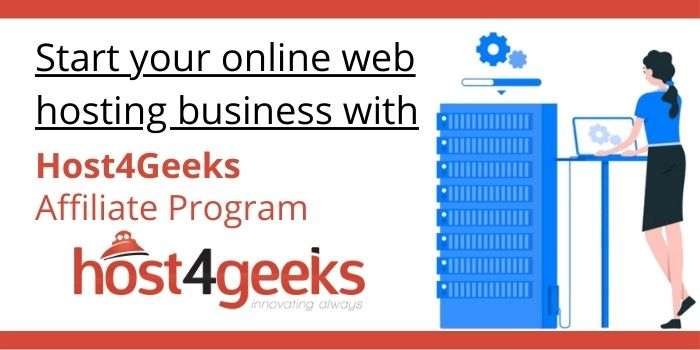 Host4Geeks Affiliate Program