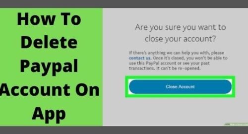 How To Delete PayPal Account On App