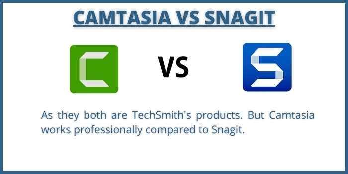 Camtasia vs Sangit